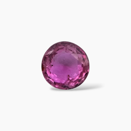 Pink Sapphire Natural Stone Round Cut 1.7 Carats
