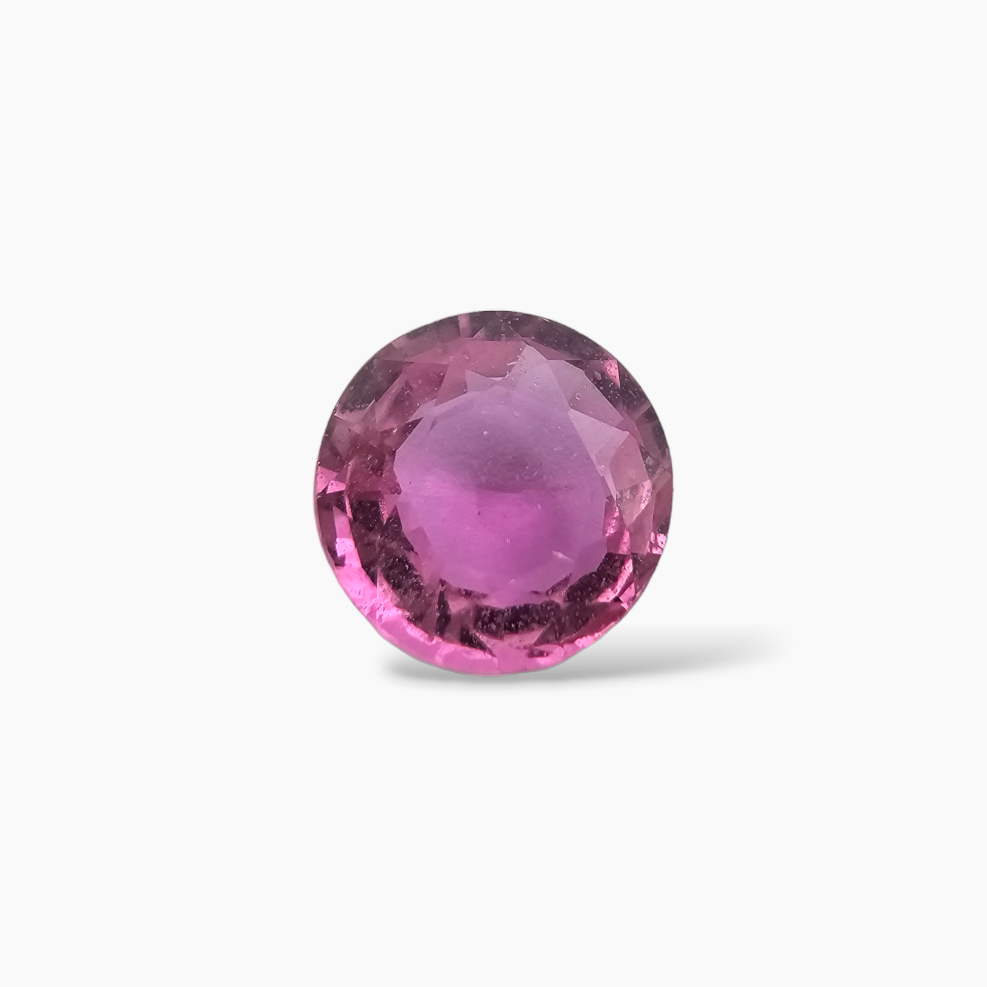 Pink Sapphire Natural Stone Round Cut 1.4 Carats