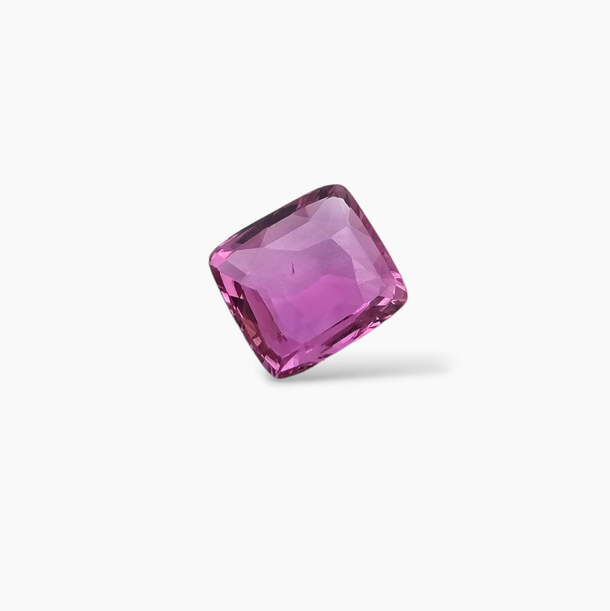 Pink Sapphire Natural Stone Cushion Cut 1.59 Carats