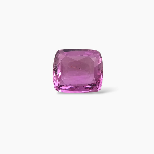 Pink Sapphire Natural Stone Cushion Cut 1.53 Carats 7.2 × 6.2 mm