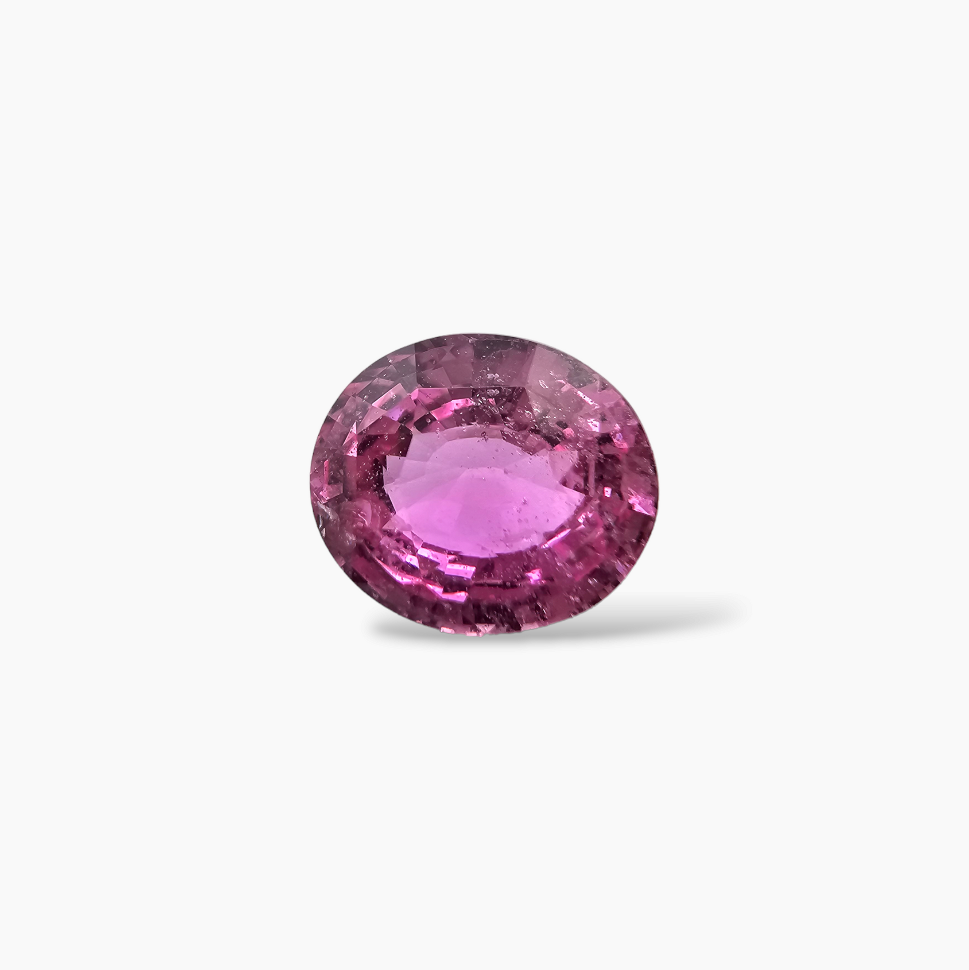 Pink Sapphire Natural Stone Oval Cut 2.72 Carats
