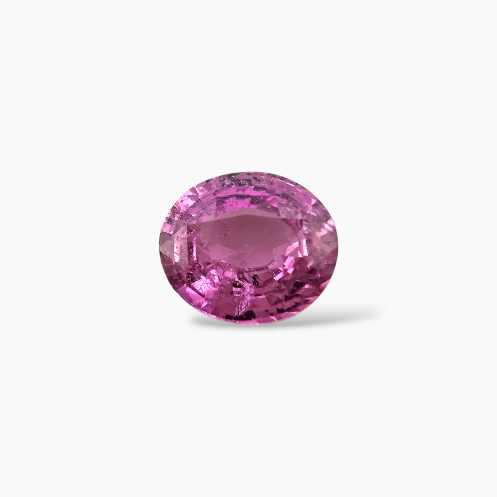Pink Sapphire Natural Stone Oval Cut 2.72 Carats