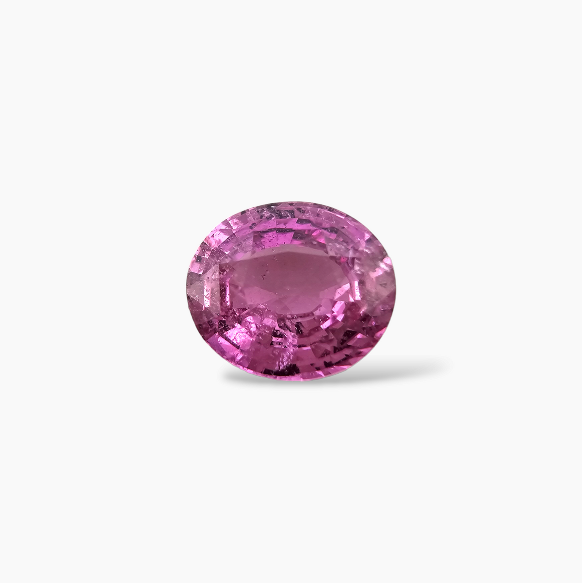 Pink Sapphire Natural Stone Oval Cut 2.72 Carats