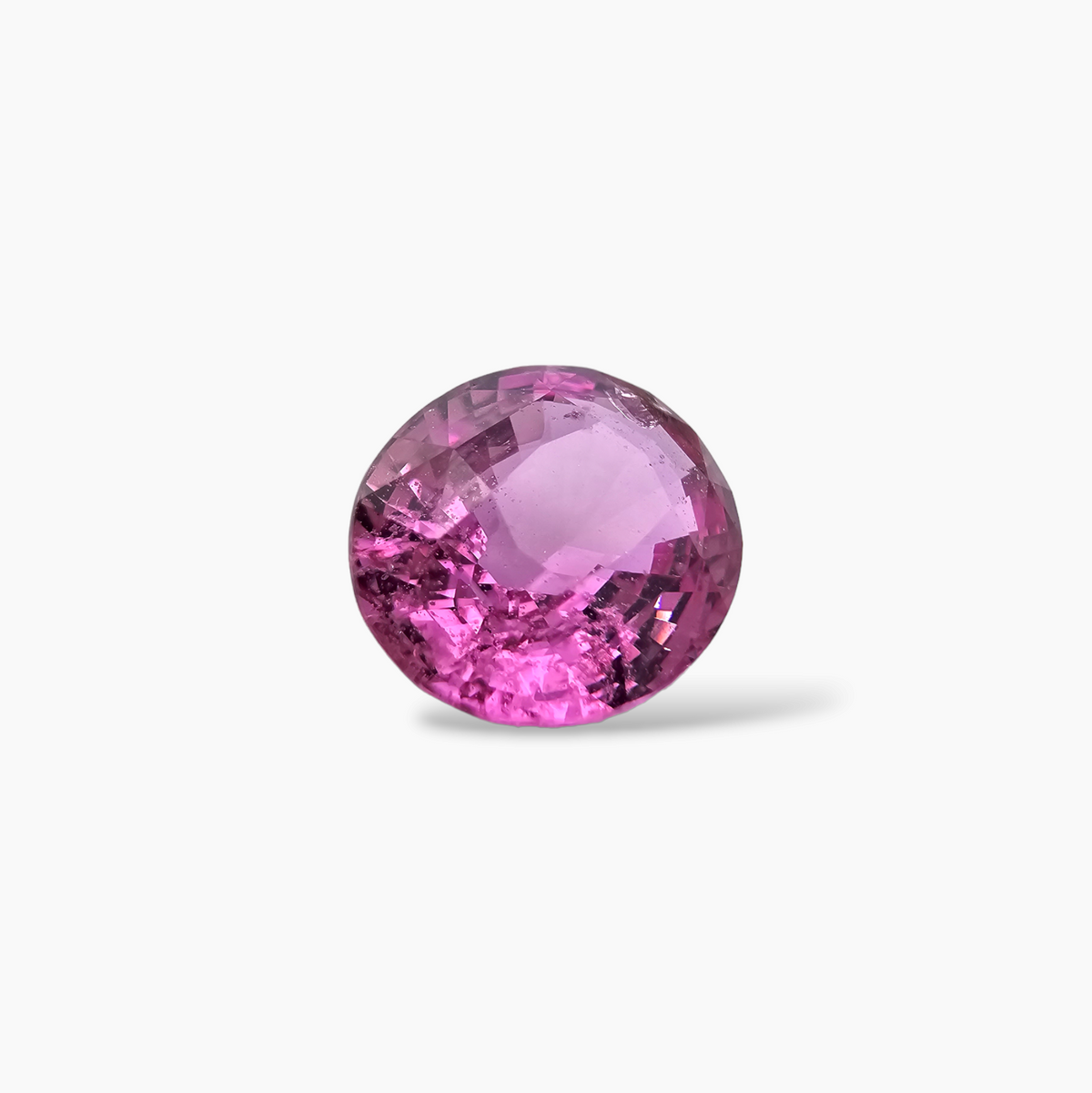 Pink Sapphire Natural Stone Oval Cut 2.72 Carats