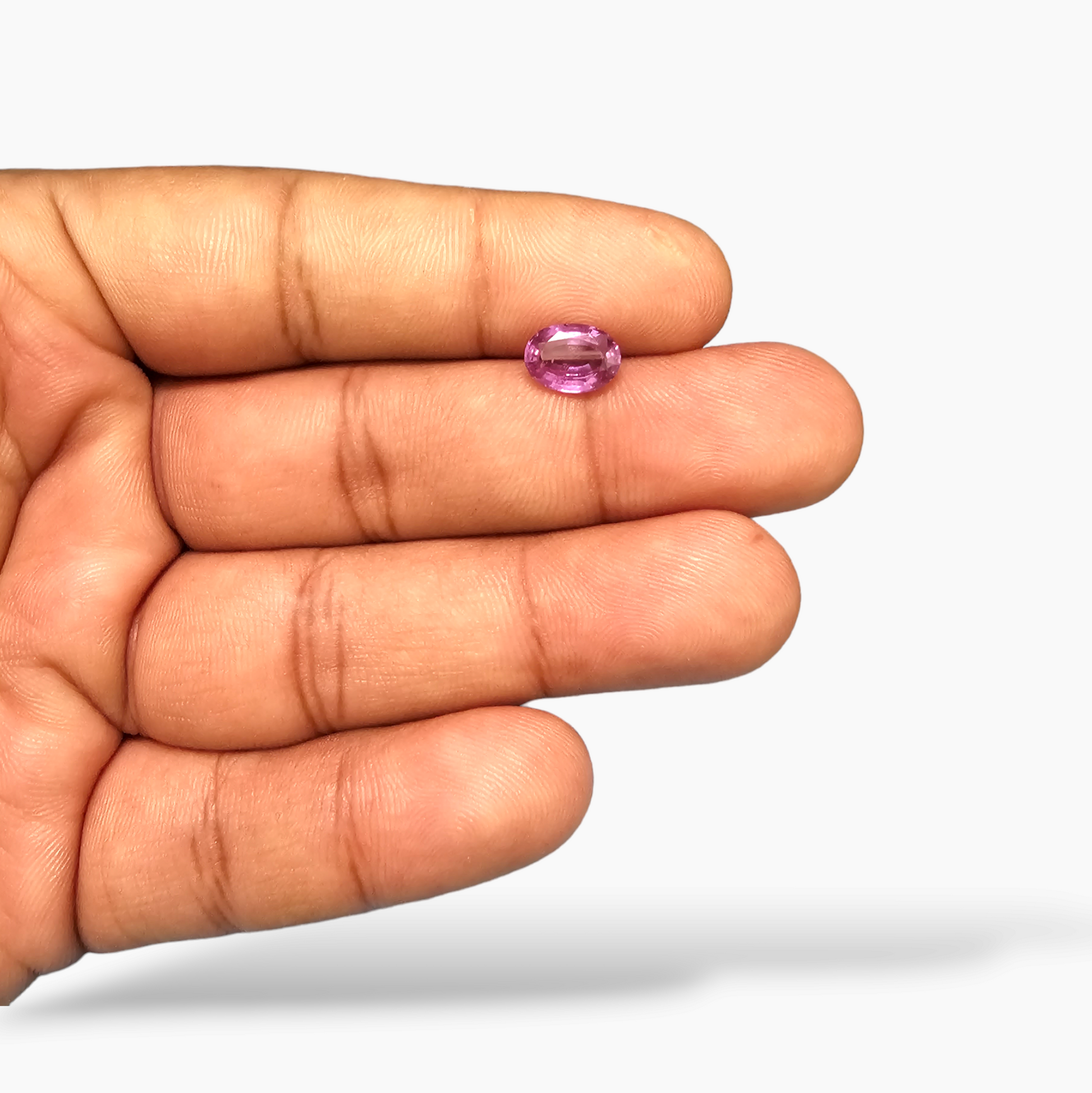 online Pink Sapphire Natural Stone Oval Cut 1.7 Carats 