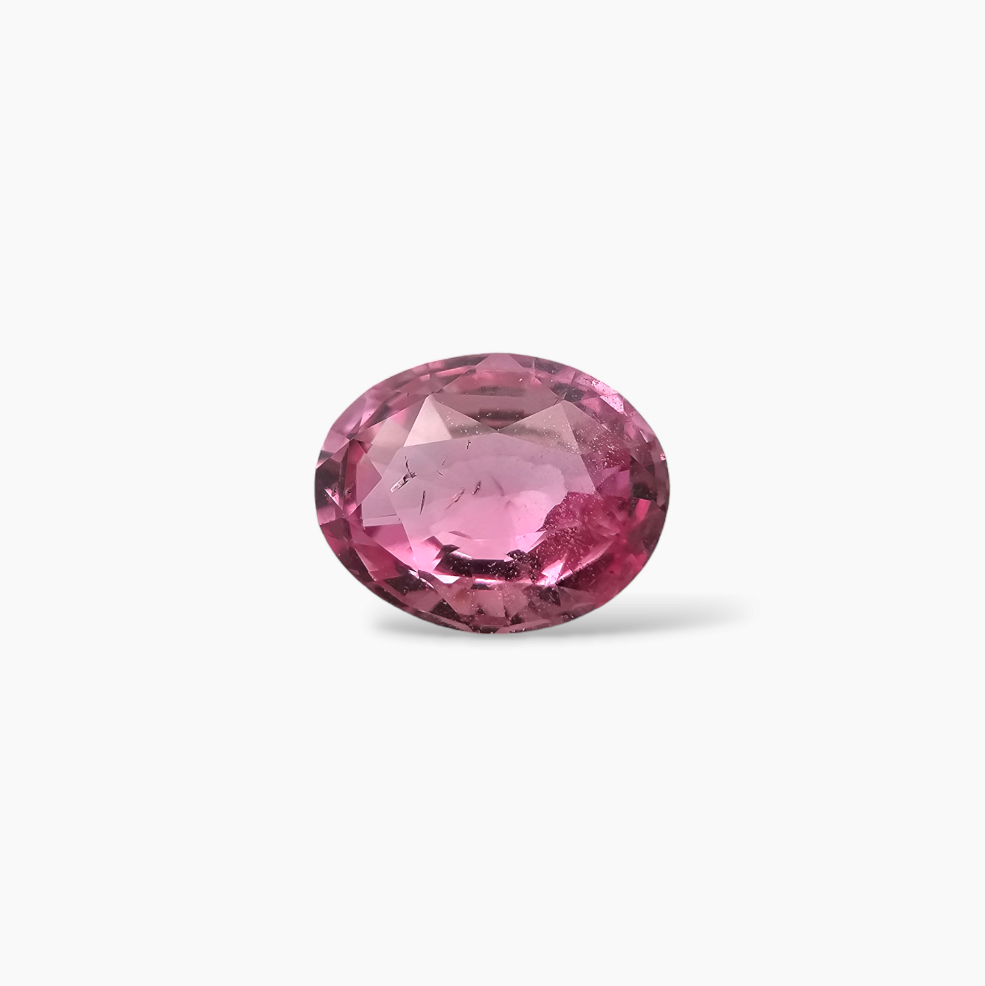 buy Pink Sapphire Natural Stone Oval Cut 1.28 Carats