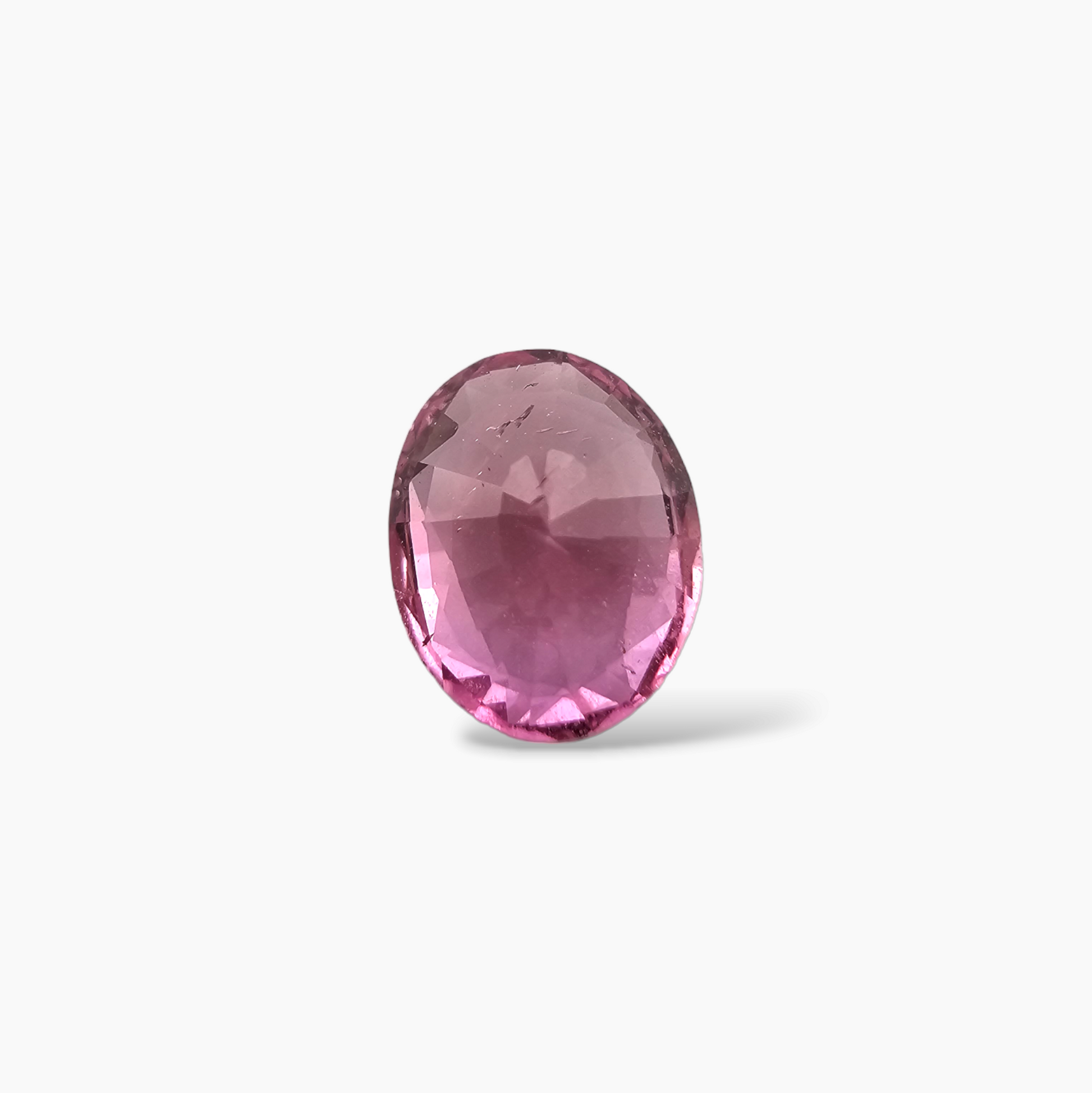 loose Pink Sapphire Natural Stone Oval Cut 1.28 Carats
