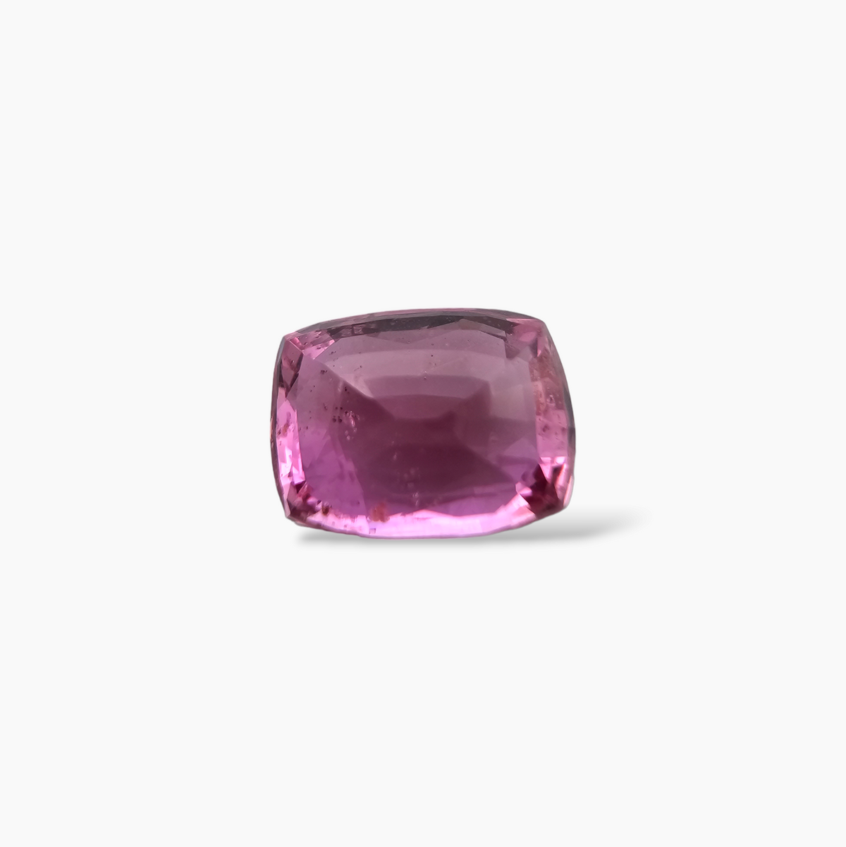 Pink Sapphire Natural Stone Cushion Cut 3.06 Carats 9.05 × 6.2 mm