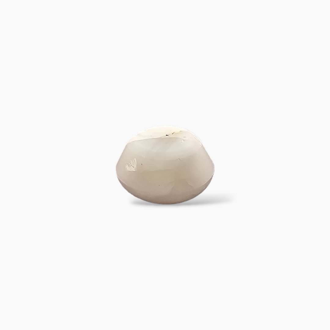 online Natural Star White Sapphire Stone Round Cabochon 8.42 Carats