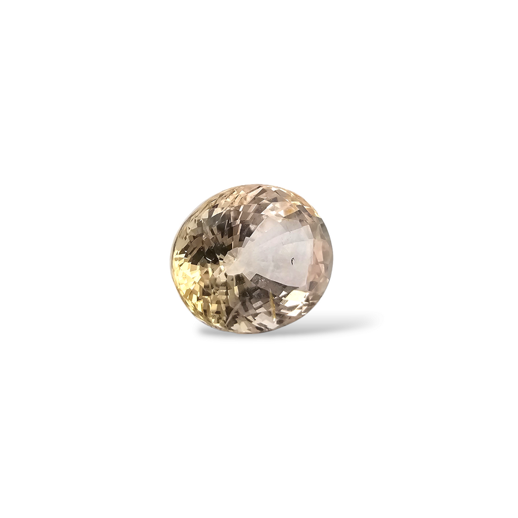 buy Natural Yellow Sapphire Stone Oval 3.15 Carats