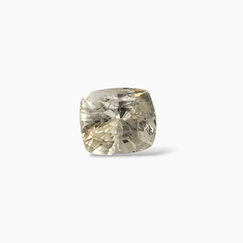 buy Natural Yellow Sapphire Stone Cushion Cut 3.11 Carats