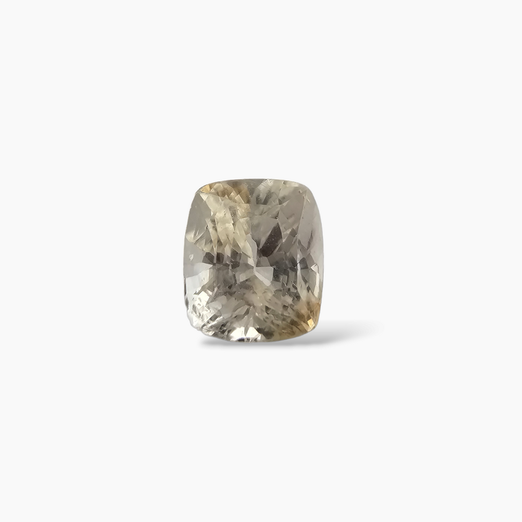 shop Natural Yellow Sapphire Stone Cushion Cut 3.11 Carats