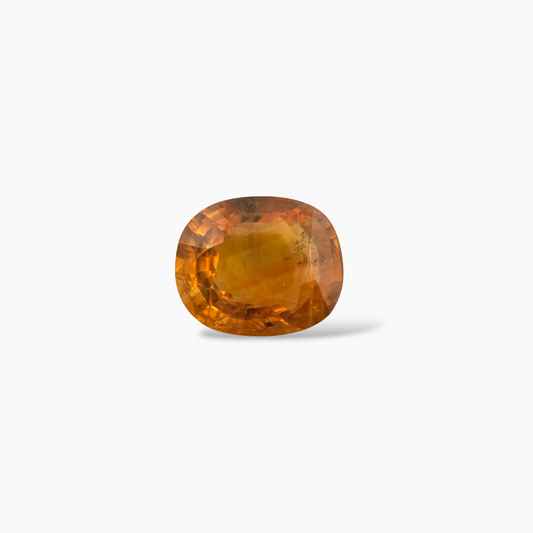 buy Natural Orange Sapphire Stone Oval Cut 6.2 Carats