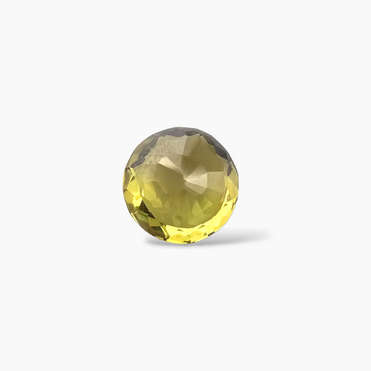 loose Natural Yellow Sapphire Stone Round Cut 1.6 Carats 7 mm