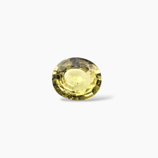 buy Natural Yellow Sapphire Stone Round Cut 1.36 Carats 7 mm