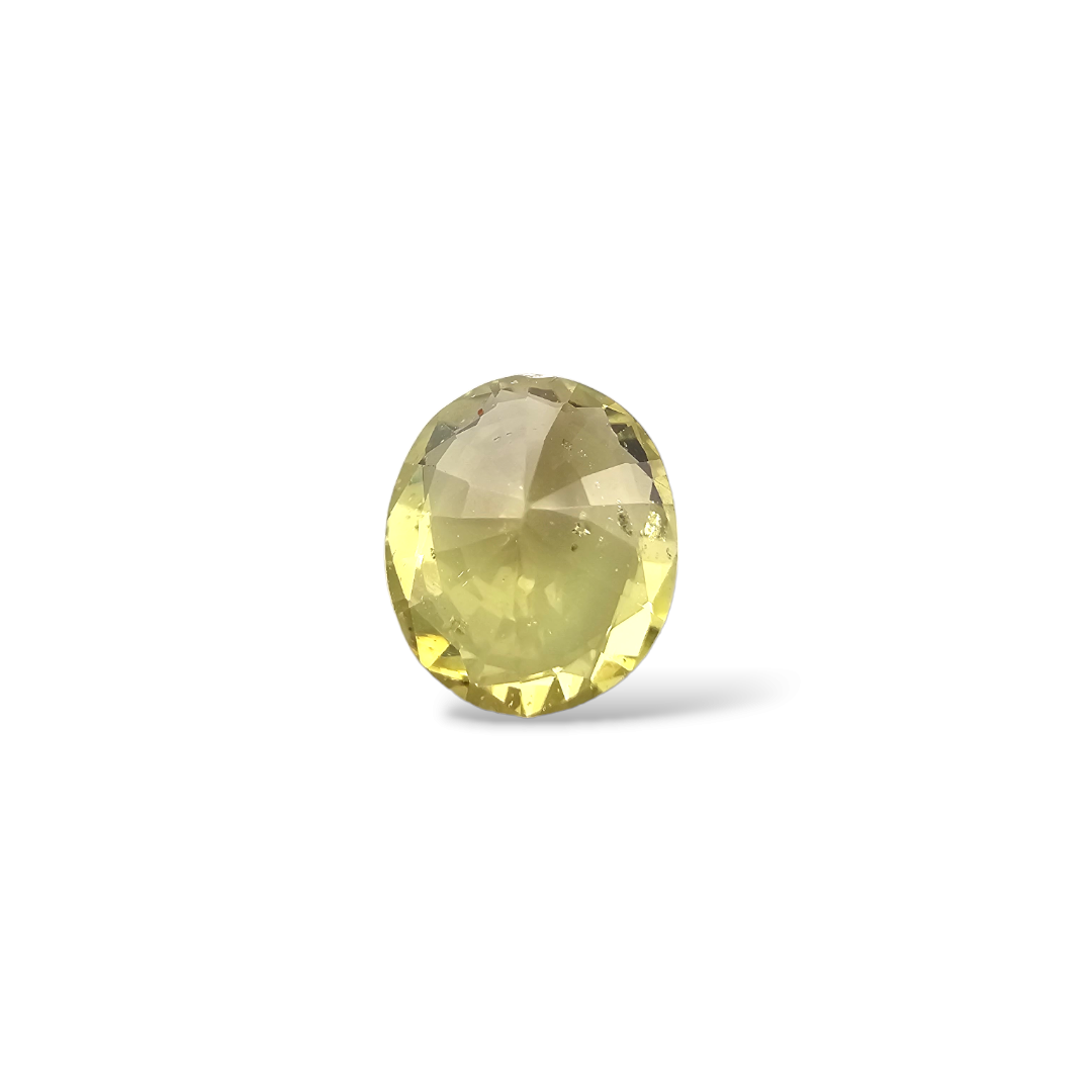 online Natural Yellow Sapphire Stone Round Cut 1.36 Carats 7 mm