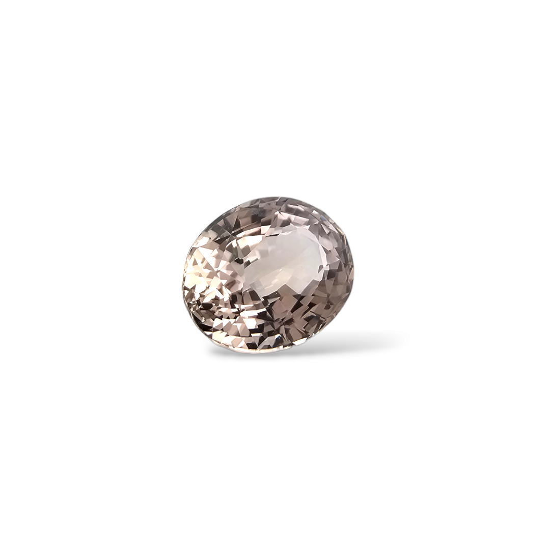 shop Natural Brown Sapphire Stone Oval Cut 1.58 Carats 7.5 × 6 mm