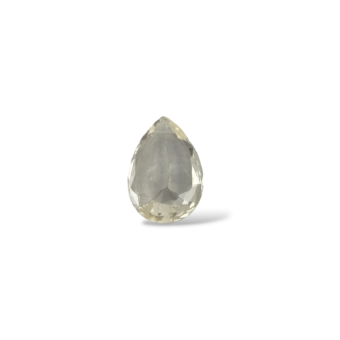 online Natural Yellow Sapphire Stone Pear 3.01 Carats