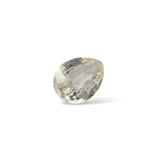shop Natural Yellow Sapphire Stone Pear 3.01 Carats