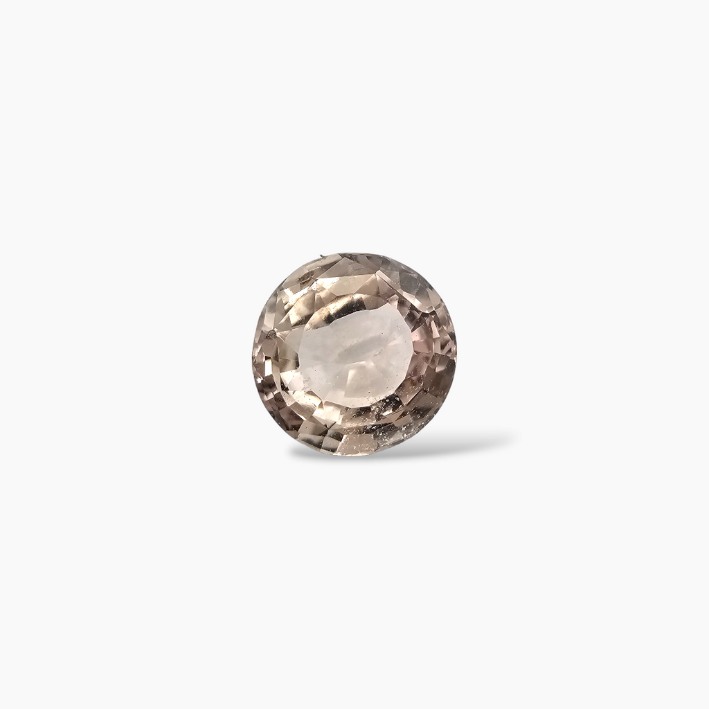 online Natural Brown Sapphire Stone Round Cut 1.33 Carats 6.5 mm
