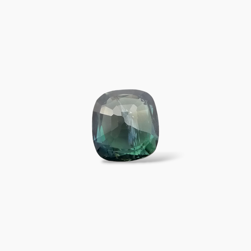 Natural Green Sapphire Stone Cushion 1.36 Carats
