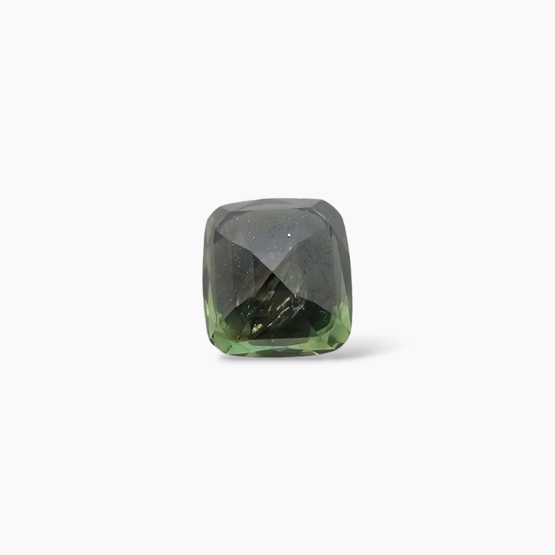 Natural Green Sapphire Stone Cushion 1.32 Carats