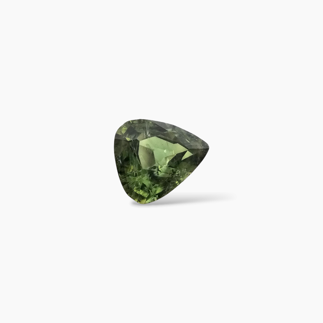 Natural Green Sapphire Stone Pear 1.25 Carats