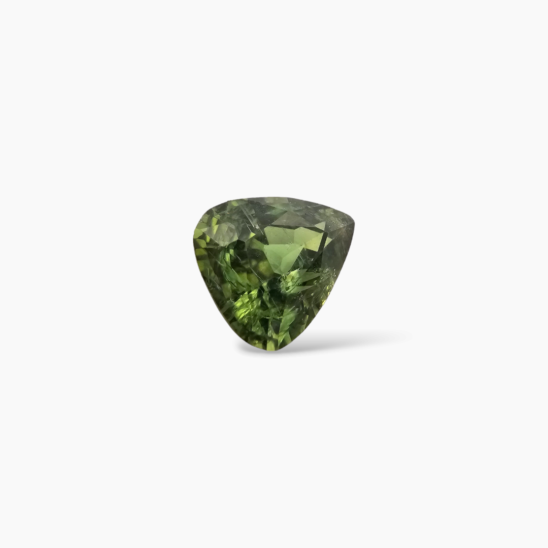 Natural Green Sapphire Stone Pear 1.25 Carats
