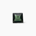 Natural Green Sapphire Stone Pear 0.88 Princess Cut 5.3 mm