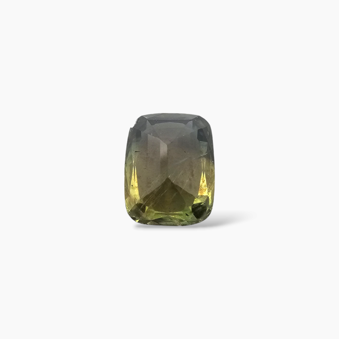 Natural Green Sapphire Stone Pear 1.43 Cushion Cut 7.4x5.9 mm