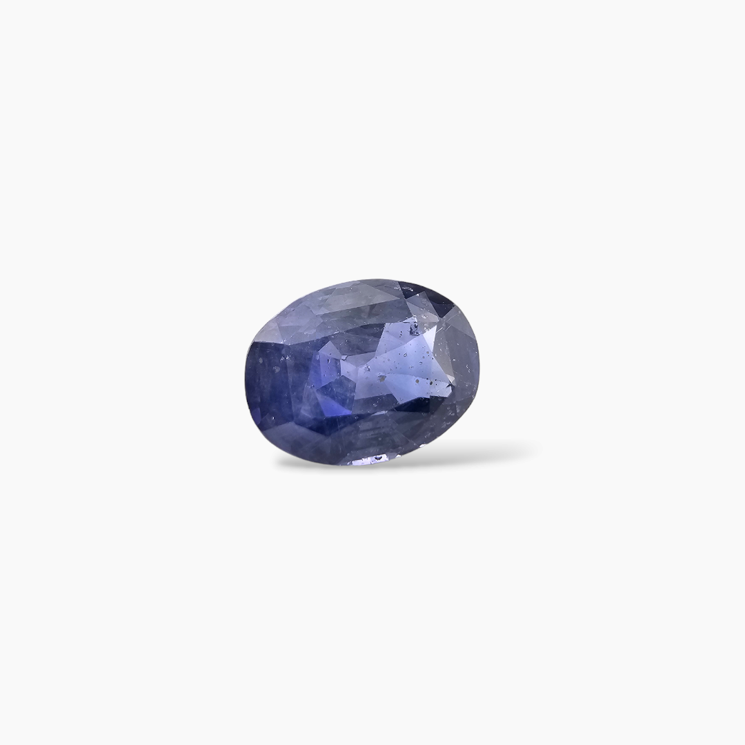 Natural Blue Sapphire Stone 5.60 Carats Oval Cut