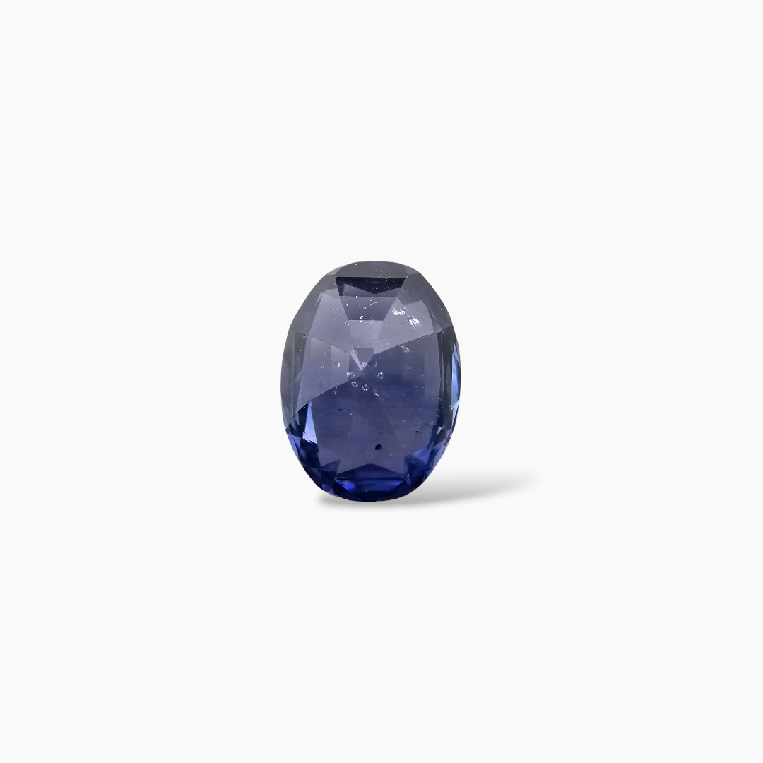 Natural Blue Sapphire Stone 5.60 Carats Oval Cut