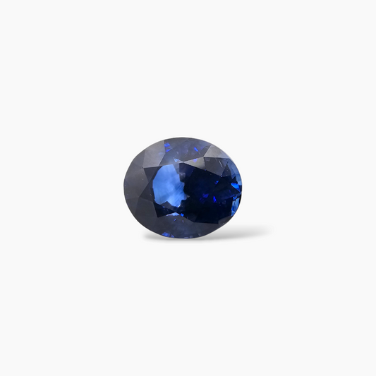 Natural Blue Sapphire Stone 5.08 Carats Oval Cut