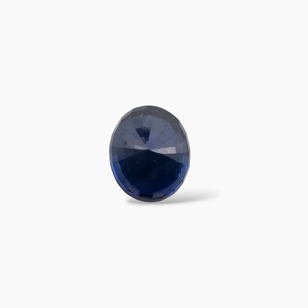 Natural Blue Sapphire Stone 5.08 Carats Oval Cut