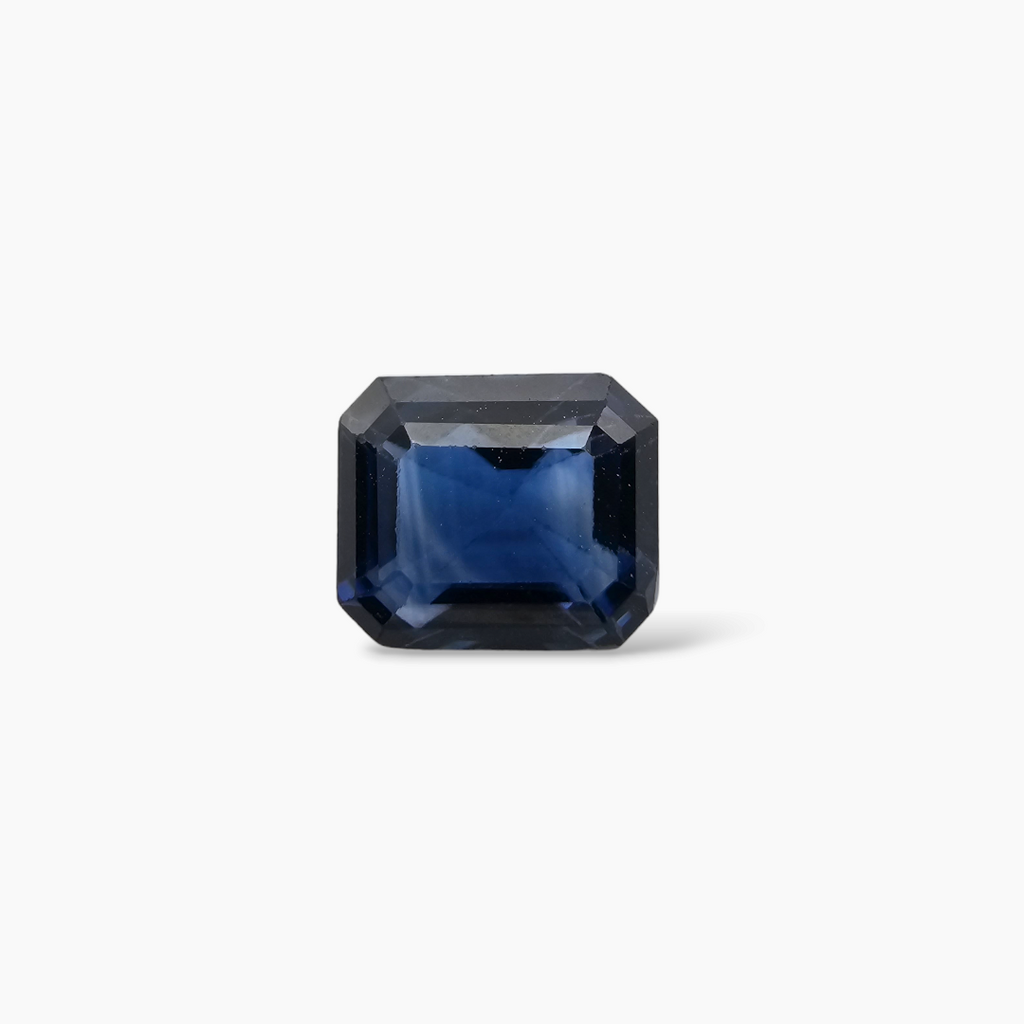 Natural Blue Sapphire Stone 2.02 Carats Emerald Shape