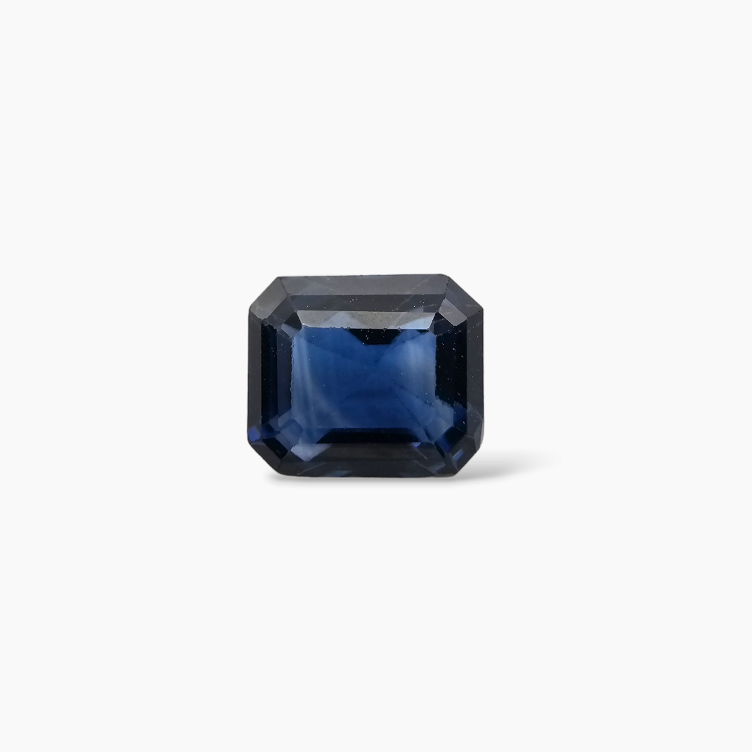 Natural Blue Sapphire Stone 2.02 Carats Emerald Shape