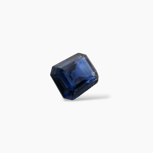 Natural Blue Sapphire Stone 2.02 Carats Emerald Shape