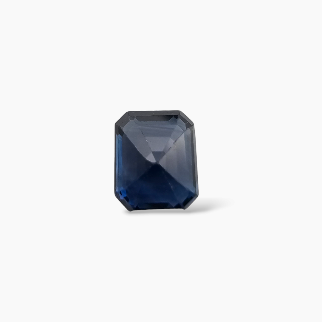 Natural Blue Sapphire Stone 2.02 Carats Emerald Shape