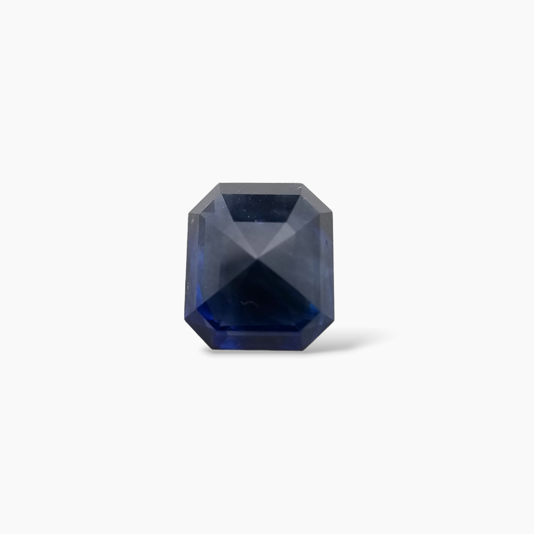 Natural Blue Sapphire Stone 2.04 Carats Emerald Cut