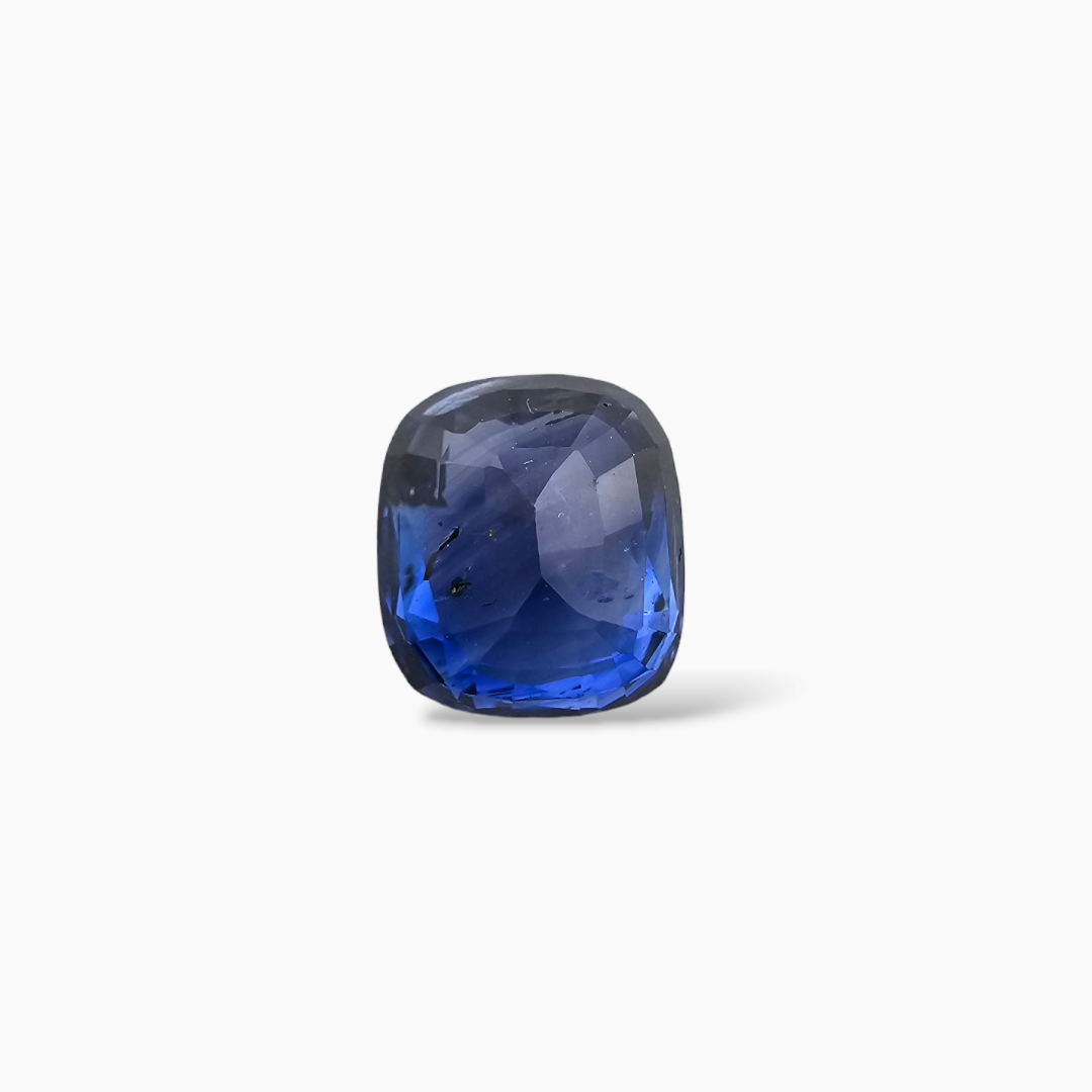 Natural Blue Sapphire Stone 4.48 Carats Cushion Shape