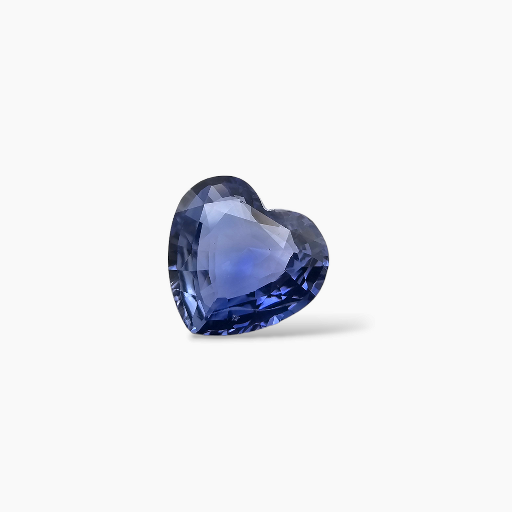 Natural Blue Sapphire Stone 2.53 Carats Heart Shape