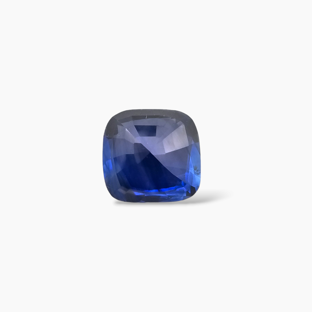 Natural Blue Sapphire Stone 4.02 Carats Cushion Shape