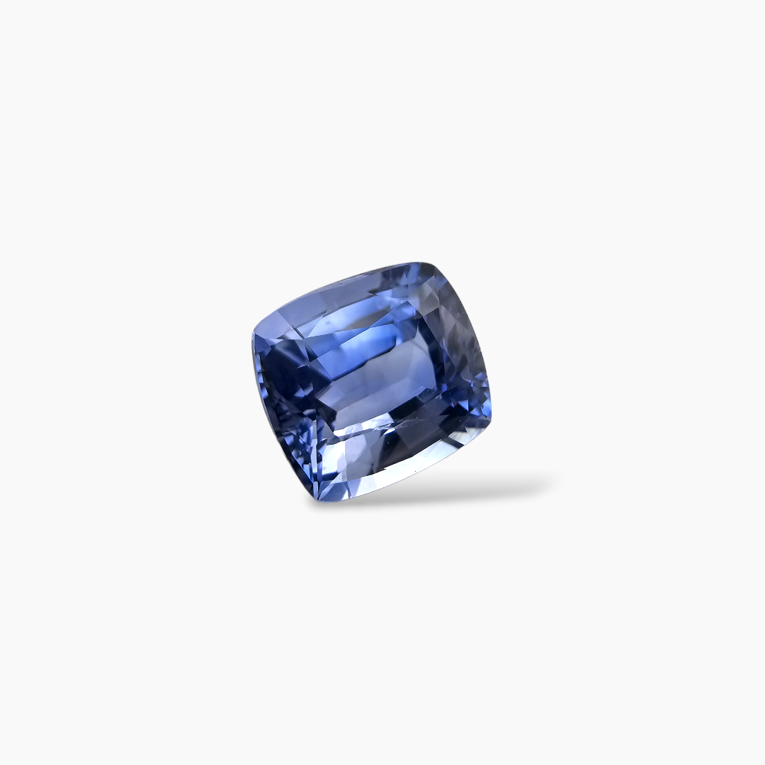 Natural Blue Sapphire Stone 5.17 Carats Cushion Cut