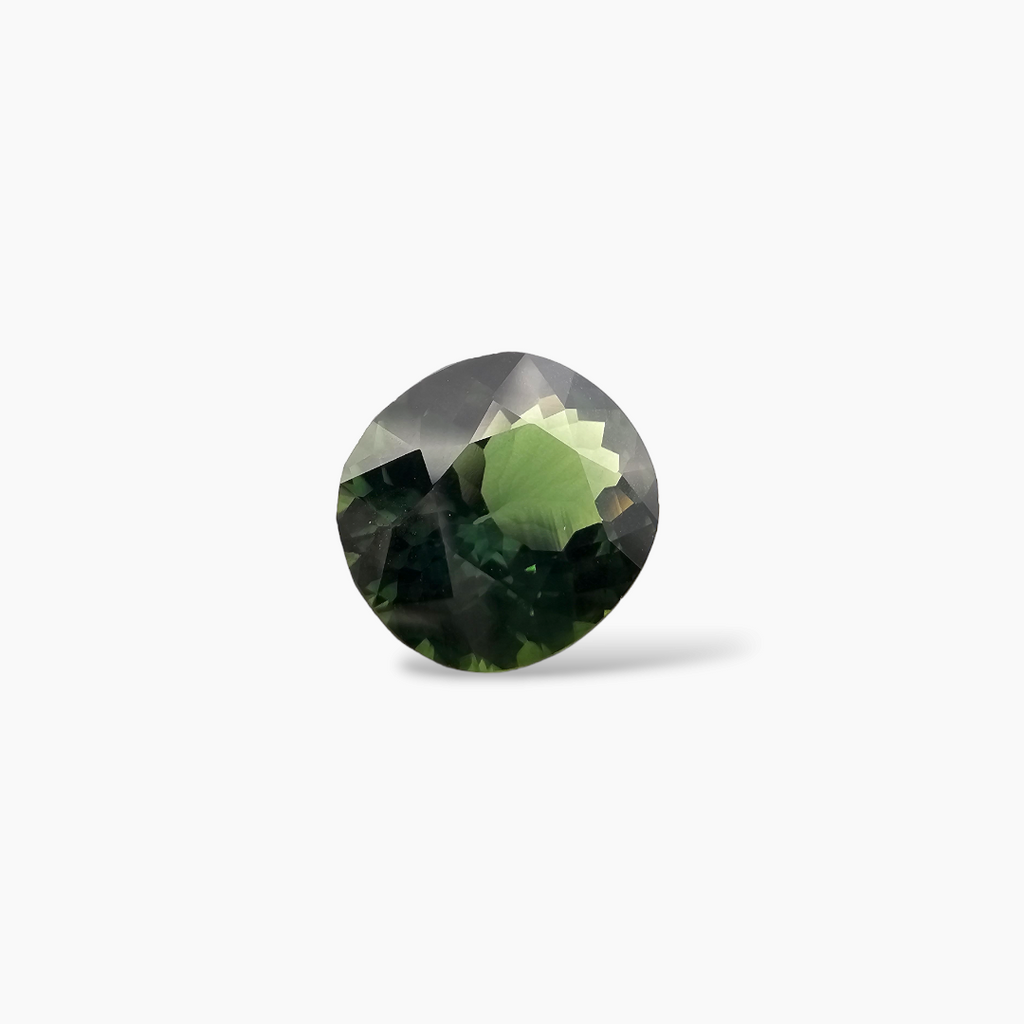 Natural Green Sapphire Stone 3.46 Carats Oval Shape