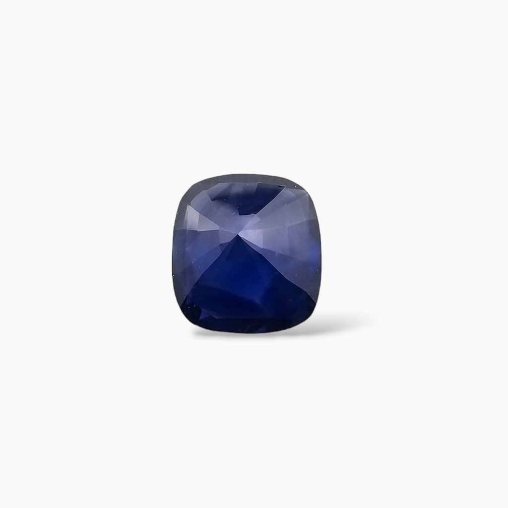 Natural Blue Sapphire Stone 4.12 Carats Cushion Shape