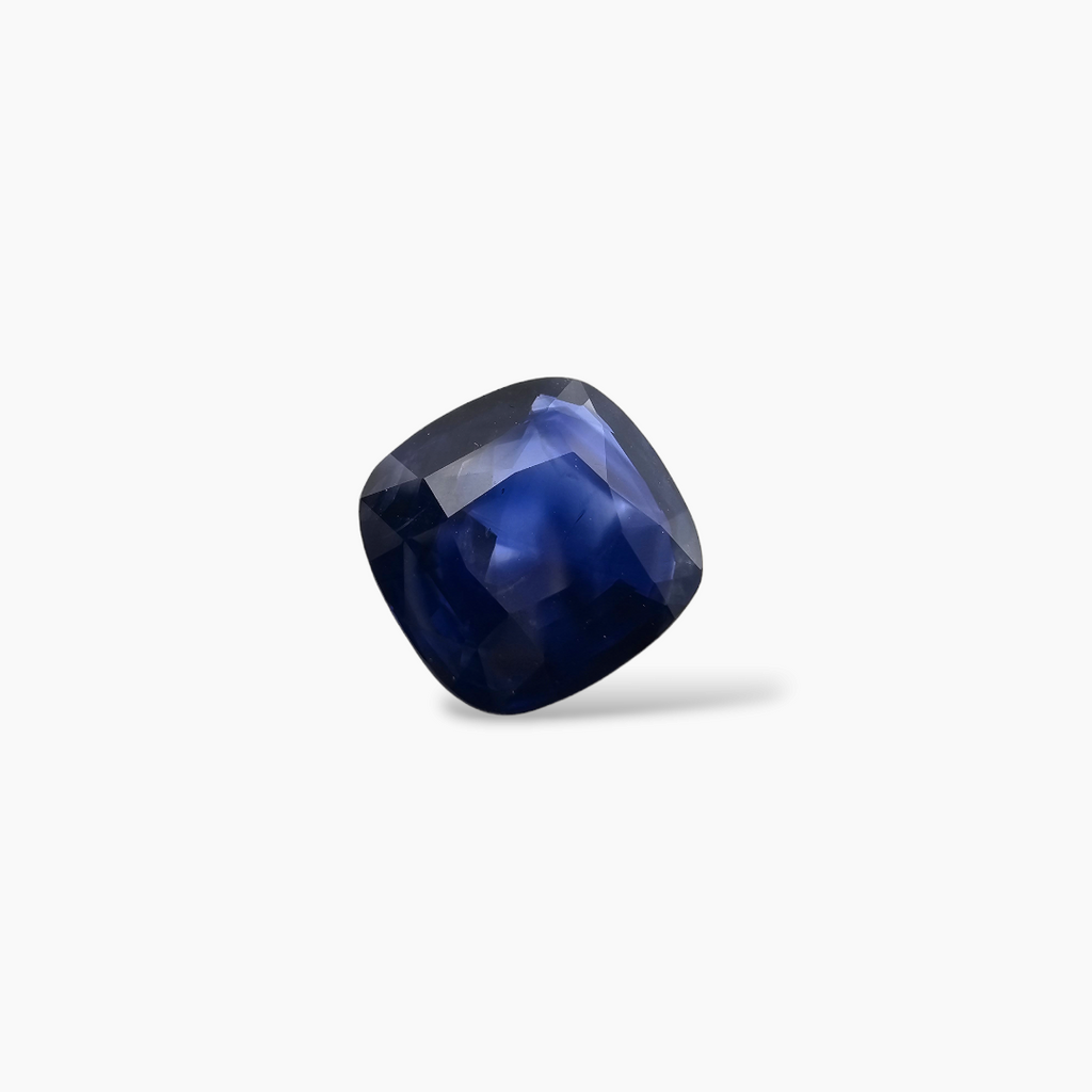 Natural Blue Sapphire Stone 4.12 Carats Cushion Shape