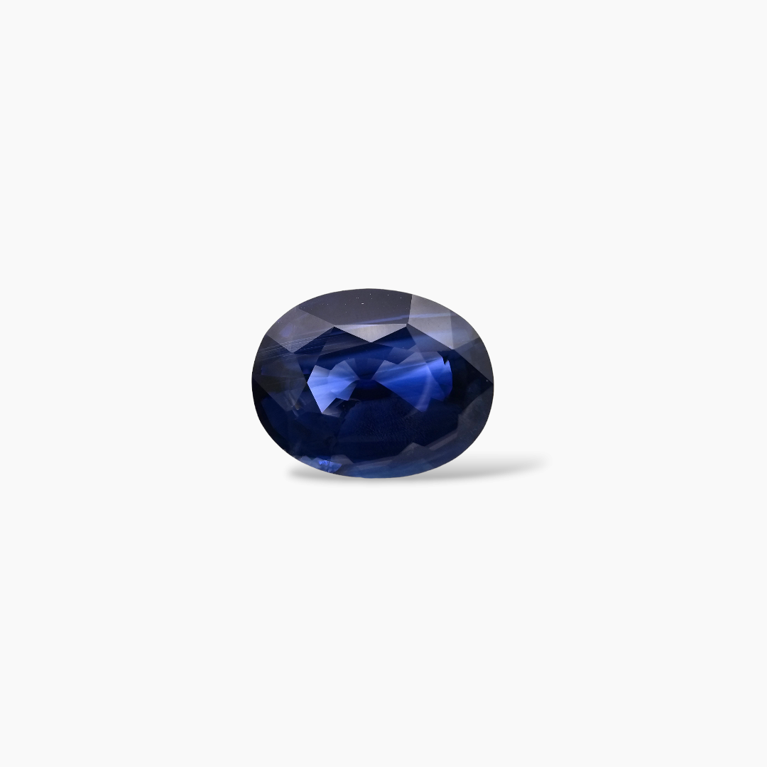 Natural Blue Sapphire Stone 10.32 Carats Oval Shape