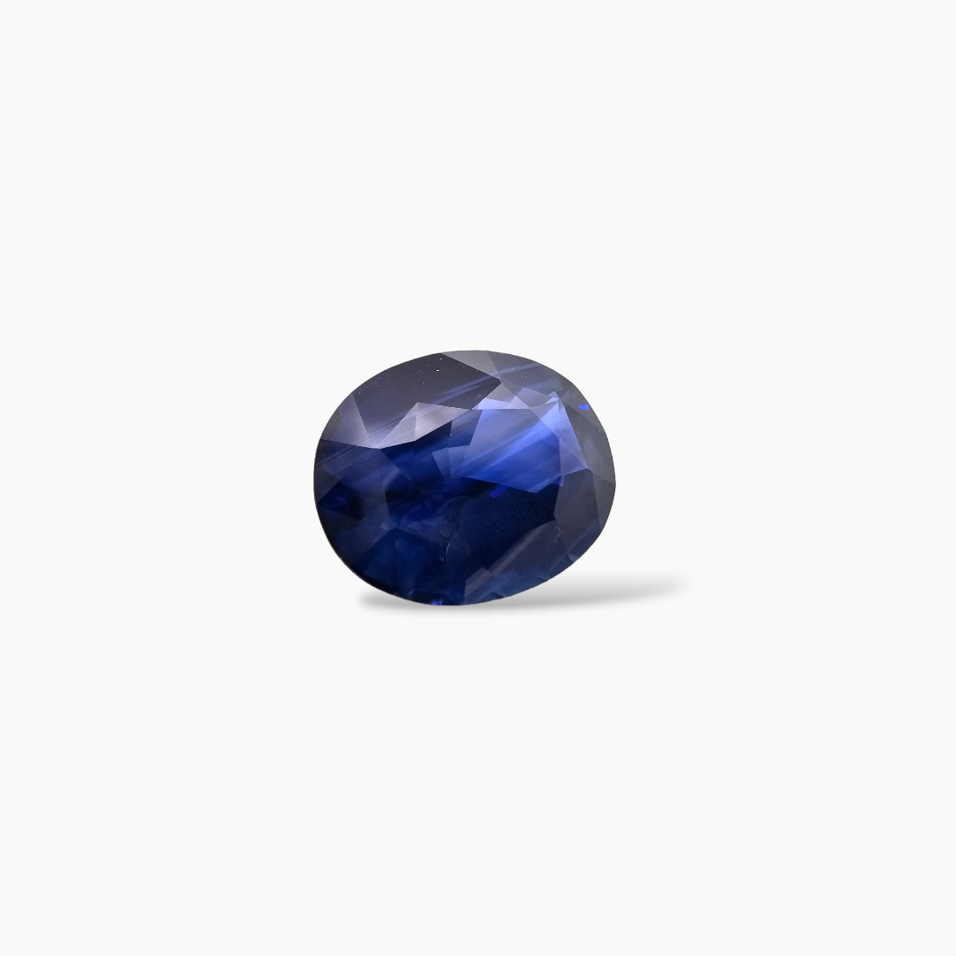 Natural Blue Sapphire Stone 10.32 Carats Oval Shape