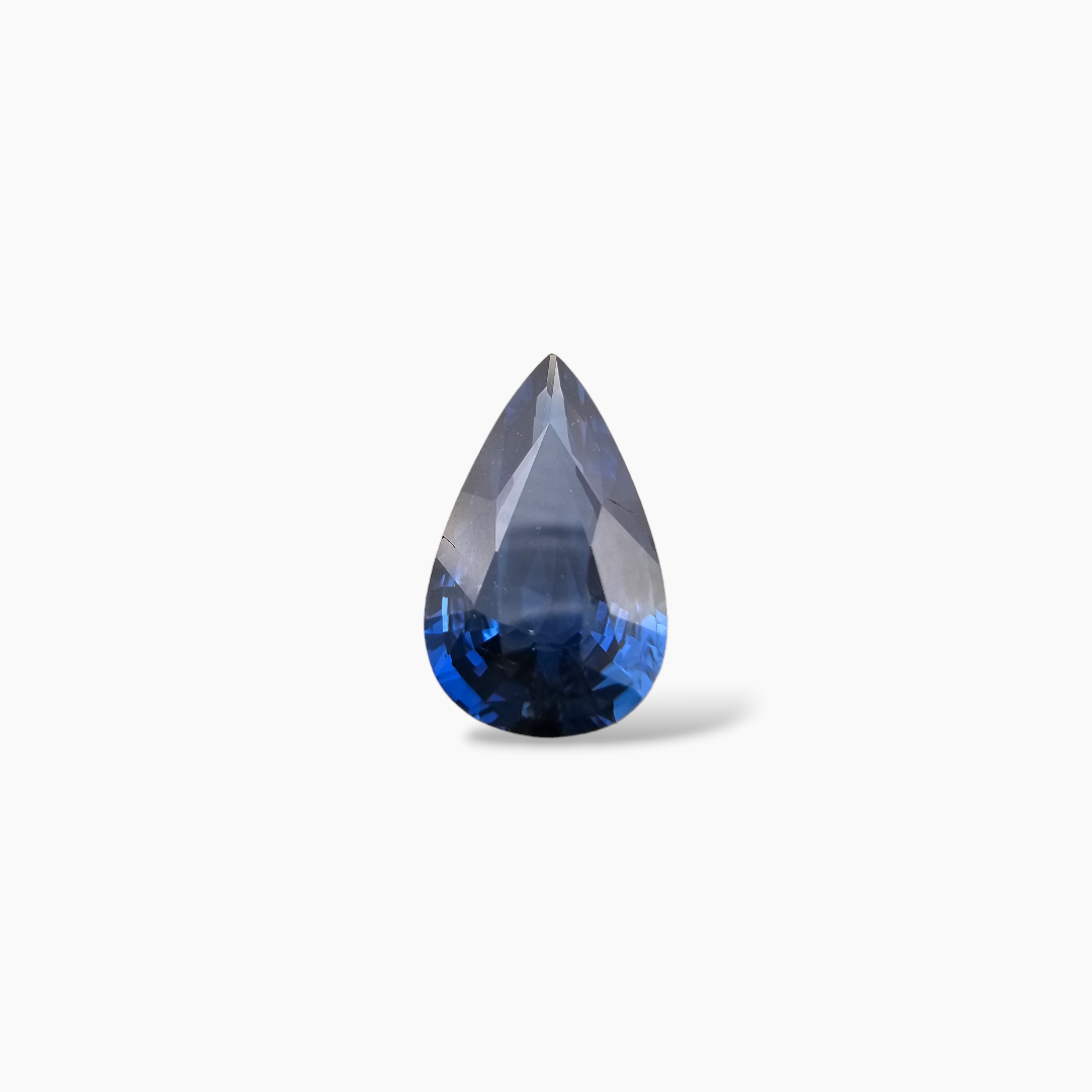 Natural Blue Sapphire Stone 2.05 Carats Pear Shape