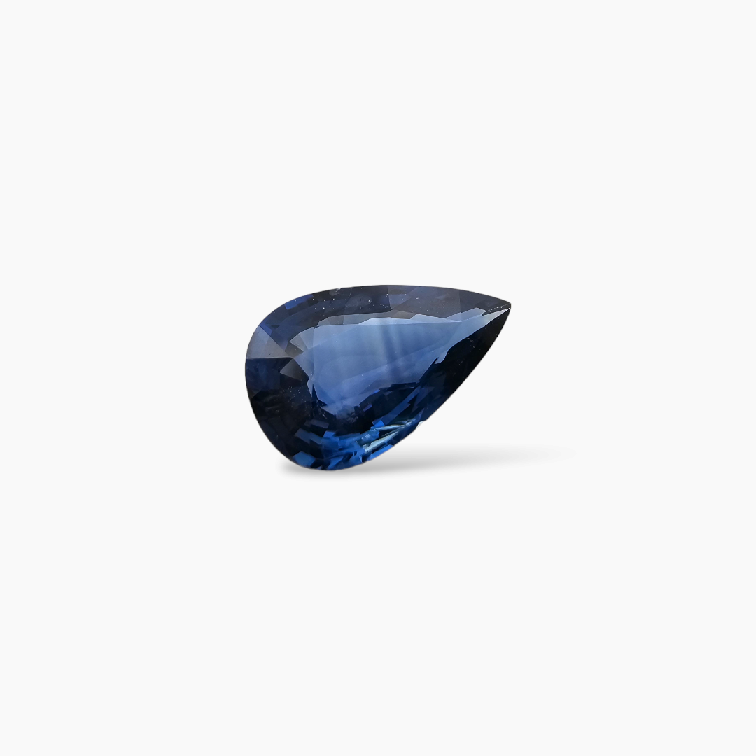 Natural Blue Sapphire Stone 2.05 Carats Pear Shape